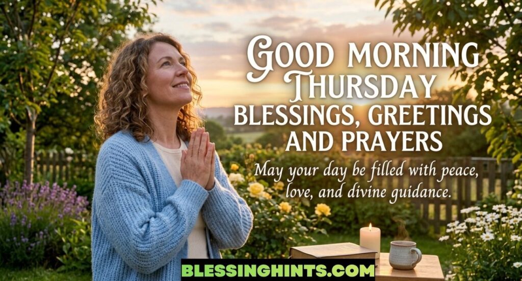 Good Morning Thursday Blessings