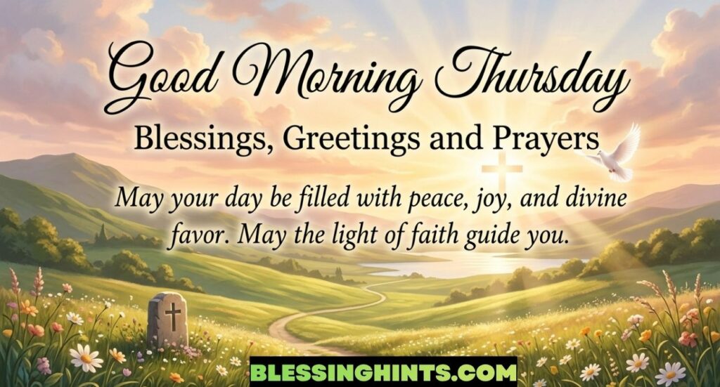 Good Morning Thursday Blessings