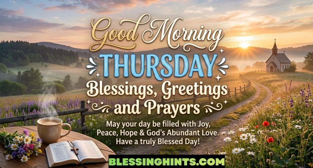 Good Morning Thursday Blessings