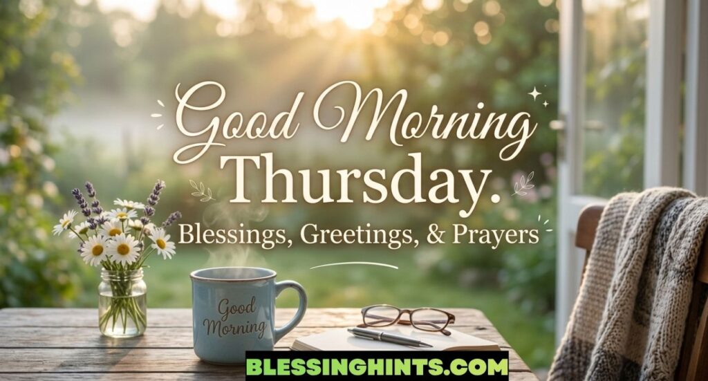 Good Morning Thursday Blessings