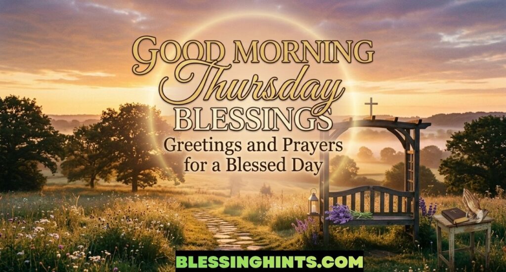 Good Morning Thursday Blessings