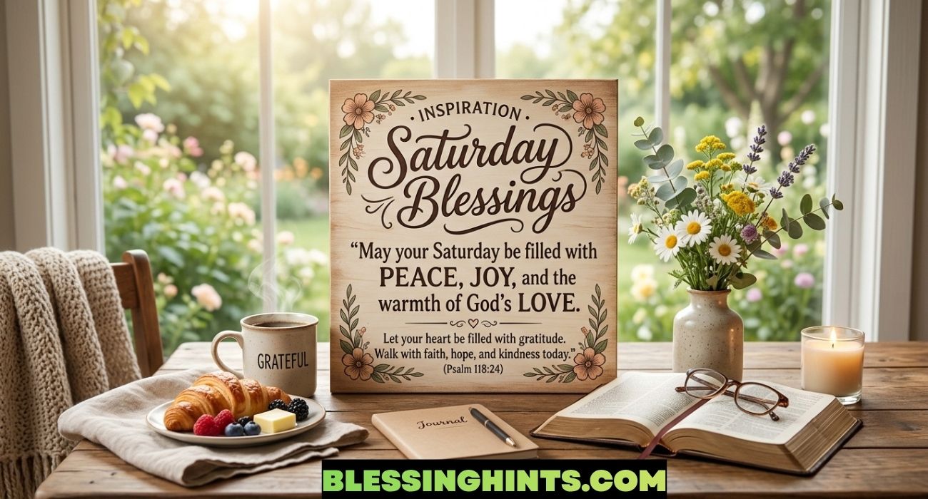 Inspiration Saturday Blessings Images & Quotes