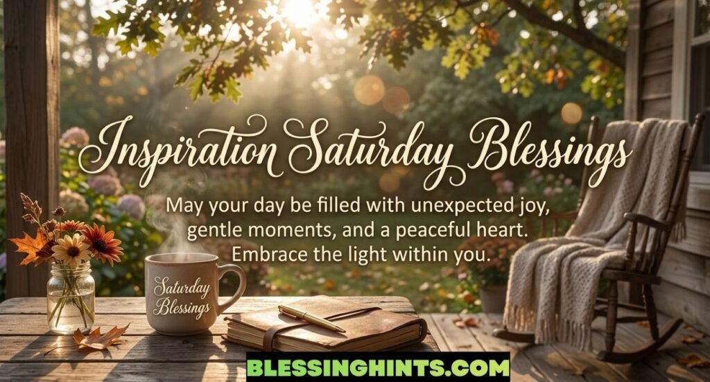 Inspiration Saturday Blessings Images & Quotes