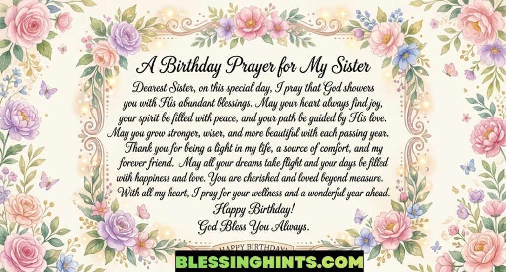 Powerful Birthday Prayer for My Brother
