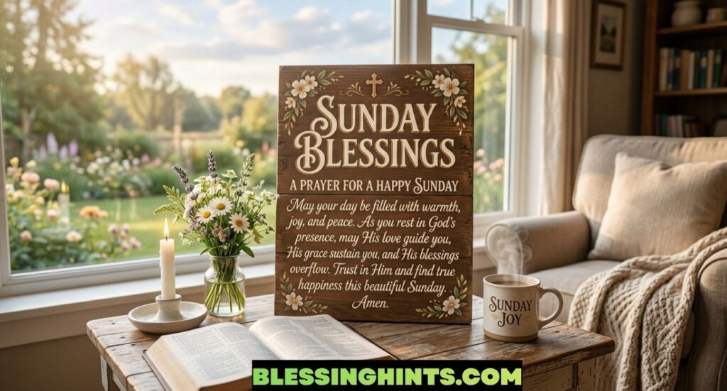 Sunday Blessings Message and Prayers