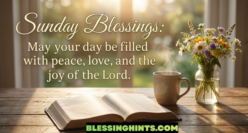 Sunday Blessings Quotes and Prayers